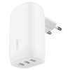 Belkin BoostCharge 3x USB Type-C Hálózati töltő - Fehér (67W) (WCC002VFWH)