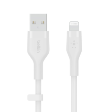 Belkin BoostCharge Flex USB-A apa 2.0 - Lightning apa Adat és töltőkábel - Fehér (2m) kábel és adapter