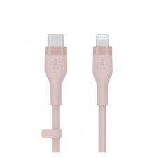 Belkin BoostCharge Flex USB-C Cable with Lightning Connector 3m Pink kábel és adapter