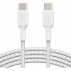 Belkin BOOSTCHARGE GEFLOCHTENES USB-C CABLE-BRAIDED 2M WHITE (CAB004BT2MWH)