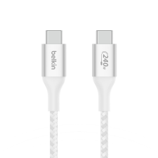 Belkin BoostCharge USB-C to USB-C 240W Cable 2m White - CAB015BT2MWH kábel és adapter