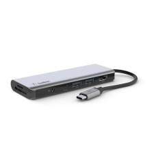 Belkin Connect USB-C 7-in-1 Multiport Hub Adapter Grey laptop kellék