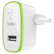 Belkin hálózati töltő USB csatlakozással 2.1 A zöld-fehér (F8J052cwWHT) mobiltelefon kellék