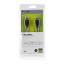 Belkin HDMI Digital Video Cable 1,5m Black F3Y017bt1.5MBLK kábel és adapter