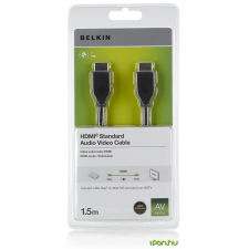 Belkin HDMI Összekötő Fekete 1.5m F3Y017bt1.5MBLK kábel és adapter