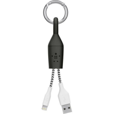 Belkin MIXIT Lightning-USB Clip adat/töltőkábel-kulcstartó fekete (F8J173bt06INBLK) kábel és adapter