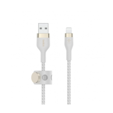 Belkin Pro Flex USB-A / Lightning 1m fehér kábel és adapter