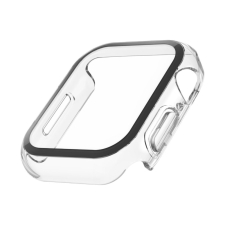 Belkin SCREENFORCE TemperedCurve 2az1-ben Apple Watch Series 7 (41mm) tok kijelzővédővel átlátszó-fekete (OVG003zzCL) (OVG003zzCL) okosóra kellék