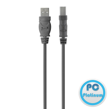 Belkin USB2.0 A - B Premium Printer Cable 4,8m Black (F3U154bt4.8M) kábel és adapter