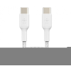 Belkin USB 2.0 Type C Összekötő Fehér 1m CAB004BT1MWH