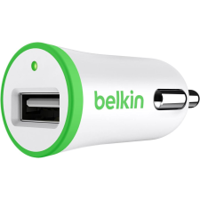 Belkin USB autós töltő fehér-zöld (F8J014btGRN) (F8J014btGRN) mobiltelefon kellék