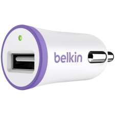 Belkin USB autós töltő lila-fehér (F8J014BTPUR) (F8J014BTPUR) mobiltelefon kellék