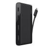 Belkin USB-C 4-Port Mini Hub (USB Type-C) Black F4U090BTBLK