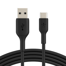 Belkin USB-C apa - USB-A apa Adat- és töltőkábel 3m - Fekete (CAB001BT3MBK) kábel és adapter