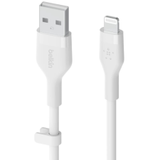 Belkin USB Lightning Töltő/adat Fehér 2m CAA008BT2MWH kábel és adapter