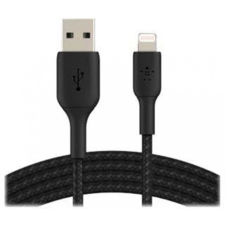 Belkin USB Lightning Töltő/adatkábel Fekete 1m CAA002BT1MBK kábel és adapter