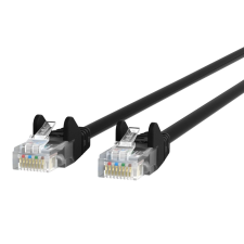 Belkin UTP patch kábel CAT5e 2m fekete (A3L793bt02MBKHS) (A3L793bt02MBKHS) kábel és adapter
