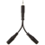 Belkin Y audio 3.5 mm Jack - 2xRCA fekete (CFL-AUD05) (CFL-AUD05)