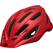 Bell Crest kerékpáros sisak [matt piros, 54-61 cm (Uni)] kerékpáros sisak