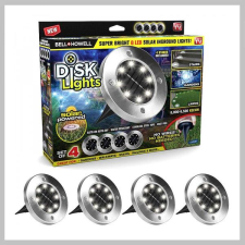  Bell Howell Disk Light 4db-os solar lámpa BHDSL4 kültéri világítás