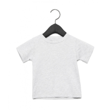 Bella+Canvas Bébi rövid ujjú póló Bella Canvas Baby Jersey Short Sleeve Tee 12-18, Athletic Heather babapóló, ing