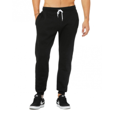 Bella+Canvas Uniszex nadrág Bella Canvas Unisex Jogger Sweatpants S, Fekete női nadrág