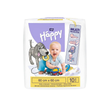Bella Happy Baby gyerek pelenkázó alátét 60×60 cm, 10 db pelenkázó matrac