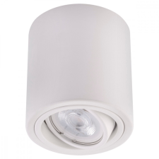Bellalux Felületre szerelhető HALOGEN lámpatest alumínium fehér SPOT TUBE 10cm LED GU10 Bellaluxhoz világítás