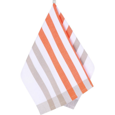 Bellatex 191A konyharuha, 50×70 cm, csíkos, narancsszín lakástextília