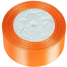 Bellatex 202 szaténszalag, 40 mm / 22,5 m, narancssárga szalag, masni