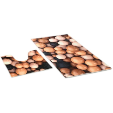 Bellatex 3D készlet - 60 × 100, 60 × 50 cm WC - fagolyókkal fürdőszoba kiegészítő