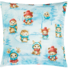 Bellatex 55/CH47 KARÁCSONY párnahuzat, 40×40 cm, állatkák télen (12158)