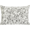 Bellatex 80/082 párnahuzat, 50×70 cm, virágos, szürke-fehér (12130)