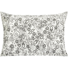 Bellatex 80/082 párnahuzat, 50×70 cm, virágos, szürke-fehér (12130) lakástextília