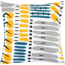 Bellatex 80/163 párnahuzat, 40×40 cm, kék-sárga csíkos lakástextília