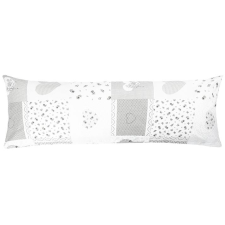 Bellatex 90/108 pótférj párnahuzat, 45×120 cm, szívecskés patchwork (10056) lakástextília