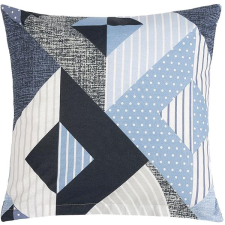 Bellatex 90/505 párnahuzat, 40×40 cm, kék geometriás lakástextília