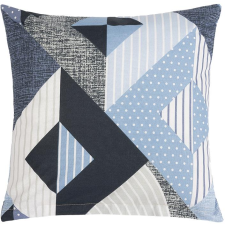 Bellatex 90/505 párnahuzat, 40×40 cm, kék geometriás (10805) lakástextília