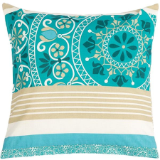 Bellatex 90/602 párnahuzat, 40×40 cm, türkizkék mandala lakástextília