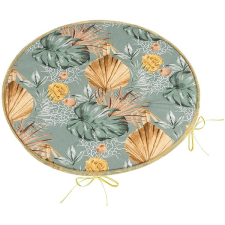 Bellatex Adéla 79/219 kerek sima, átmérő 40 cm, monstera lakástextília