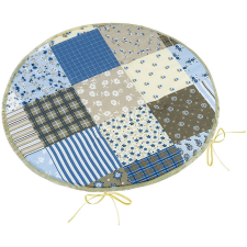 Bellatex Adéla 79/240 kerek sima, átmérő 40 cm, patchwork kék lakástextília