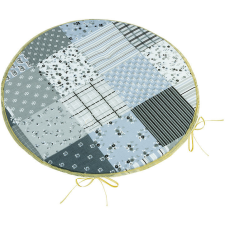 Bellatex Adéla 79/241 kerek sima, átmérő 40 cm patchwork szürke lakástextília