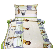 Bellatex Bavlněné Junior - 140 × 200, 70 × 90 cm - safari zelené lakástextília