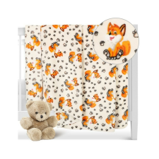 Bellatex Ella Róka gyerek pléd narancssárga, fehér, 100 x 150 cm lakástextília