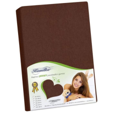 Bellatex Jersey lepedő, 180×200 cm, sötétbarna (1096) lakástextília