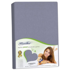 Bellatex Jersey lepedő, 90×200×40 cm, sötétszürke (4678) lakástextília