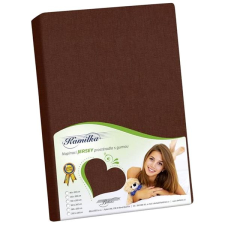 Bellatex Jersey lepedő, 90×200 cm, sötétbarna lakástextília