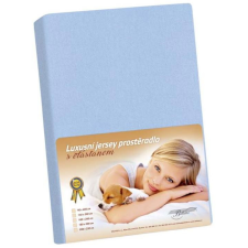 Bellatex Jersey lepedő elasztánnal, 100×200 cm, kék (2869) lakástextília