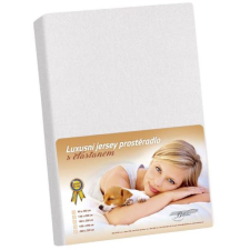 Bellatex Jersey lepedő elasztánnal, 180×200 cm, fehér (760) lakástextília