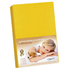 Bellatex Jersey lepedő elasztánnal, 200×220 cm, élénksárga (939) lakástextília